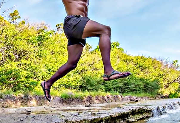 minimalist water adventure sandals