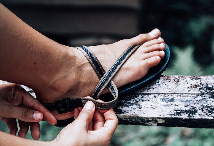 minimalist water adventure sandals